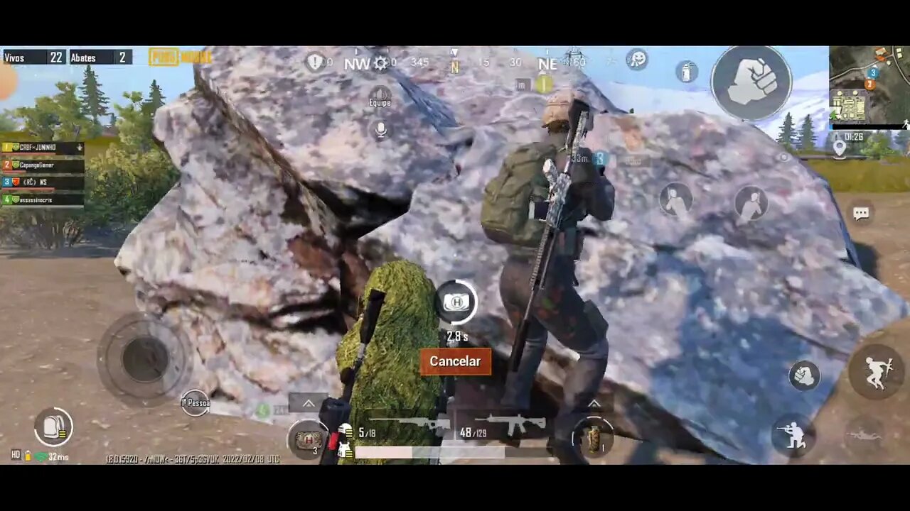 Com Mano Juninho Jogando PUBG