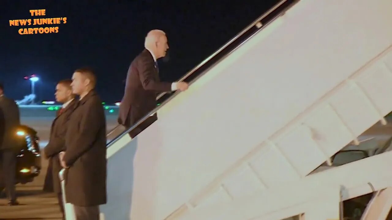 Biden departs Edinburgh en route to Washington D.C.