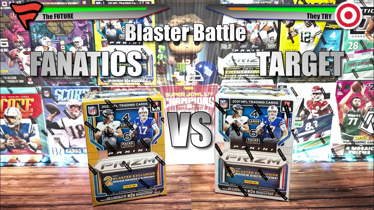 FANATICS vs TARGET | 2021 Prizm Football Blaster Box Battle