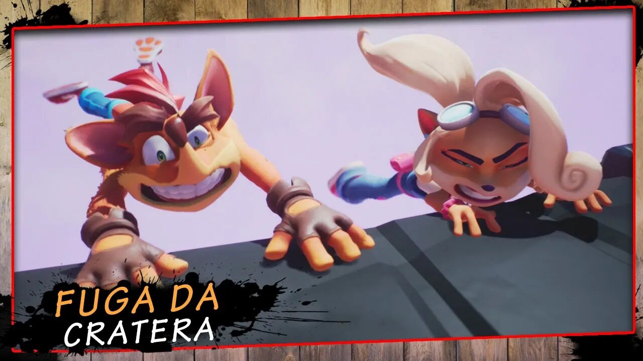 Crash Bandicoot 4 it's about time, Fuga da cratera | Gameplay PT-BR #15