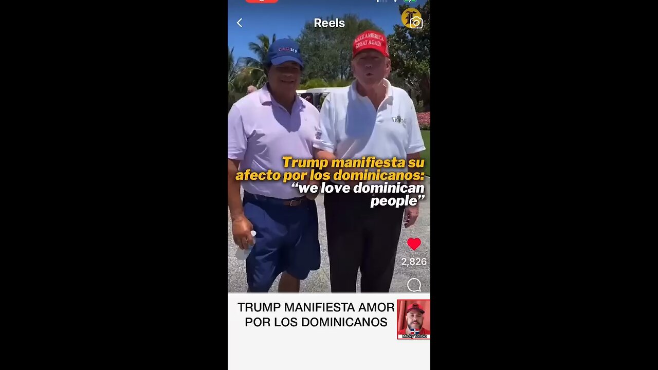 TRUMP AMA A LOS DOMINICANOS