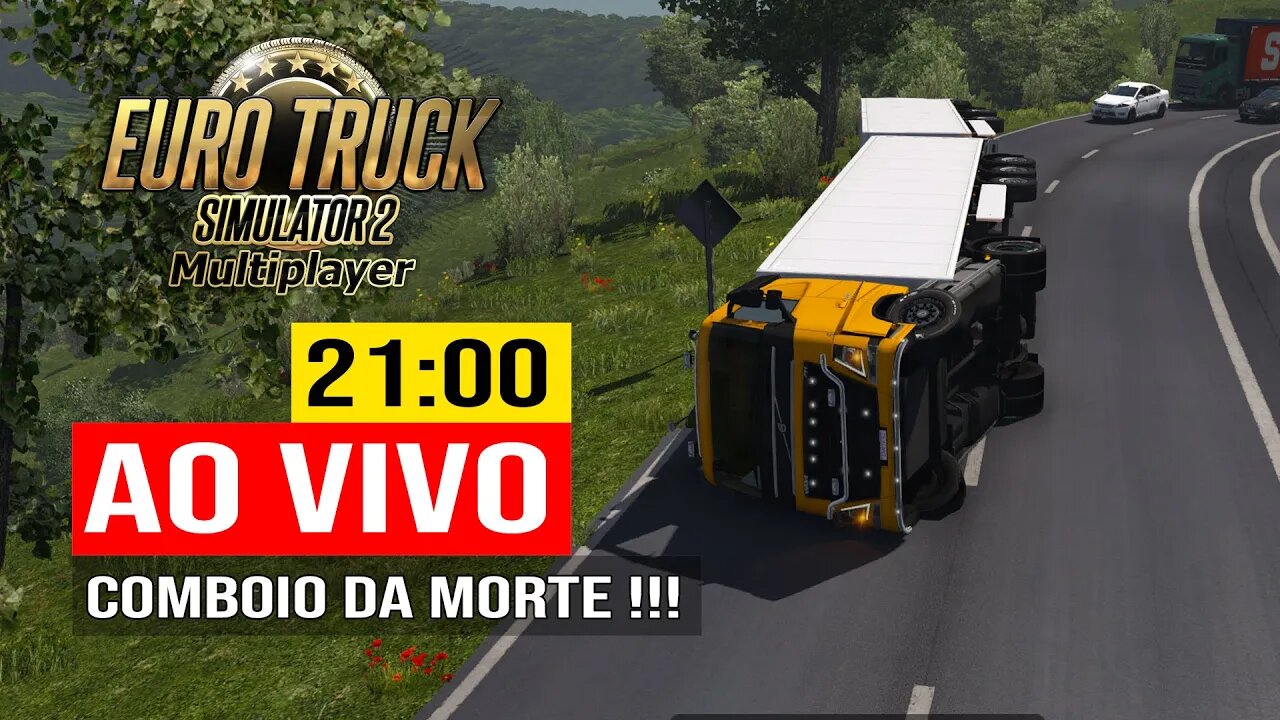 Euro Truck Simulator 2 - Multiplayer, TruckersMP - Estrada da morte.