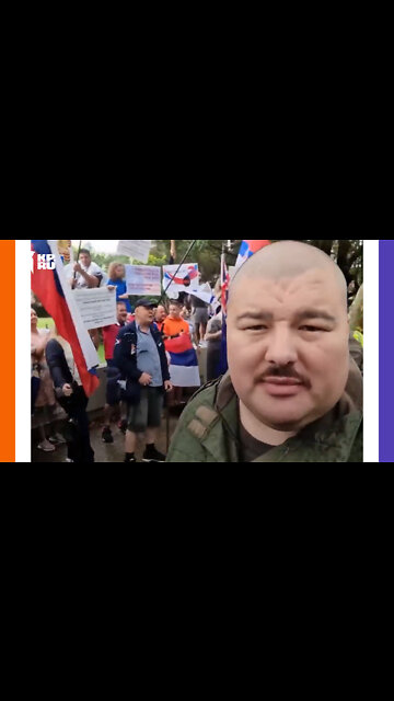 Pro Russia Rally In Australia