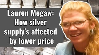 Lauren Megaw - How silver supply's affected by lower price