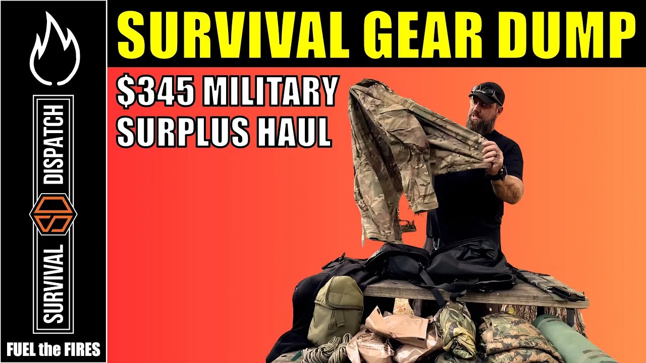 MILITARY SURPLUS CHALLENGE | Getting Ready