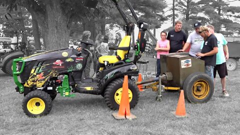 PTO HP Dyno! Turbocharged Deere 1025R, Stock 1025R & John Deere Model A!