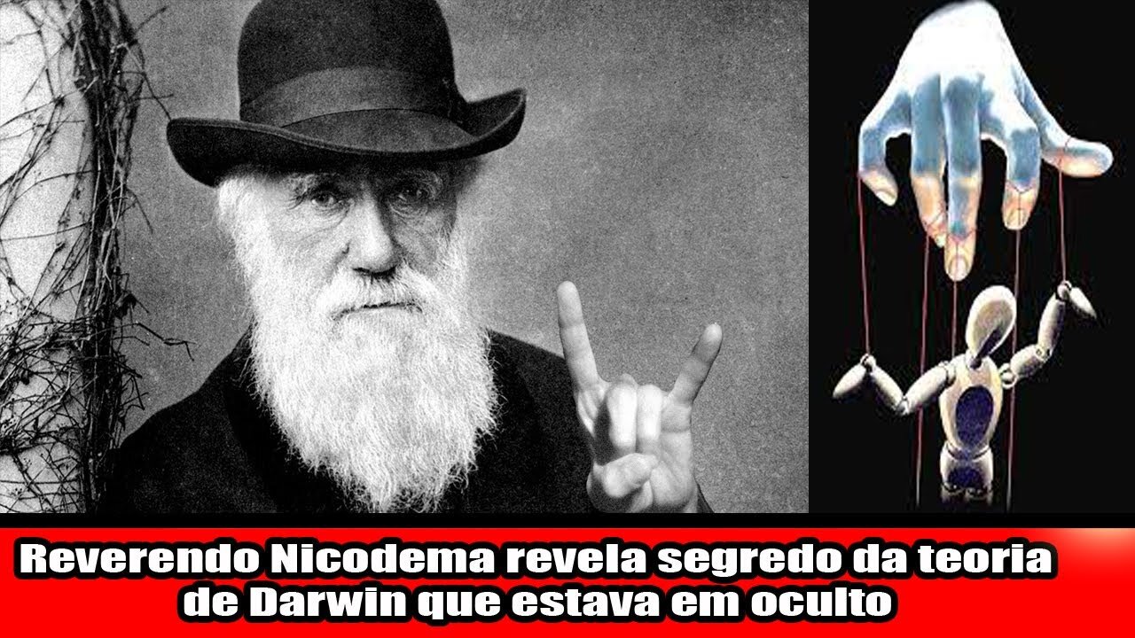 Reverendo Nicodema revela segredo da teoria de Darwin que estava em oculto