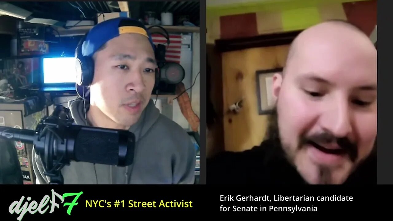 Erik Gerhardt (L) runs for Senator of Pennsylvania Libertarian candidate! - Unified Platform for 22