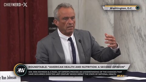 📌 RFK Jr on the spread of chronic disease in America