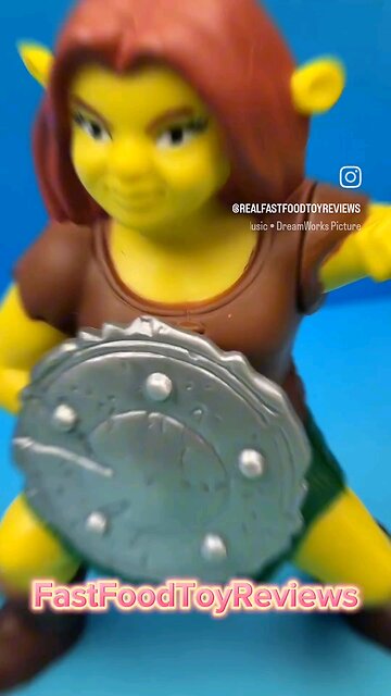 Shrek Forever After 2010 McDonald's Happy Meal toys.