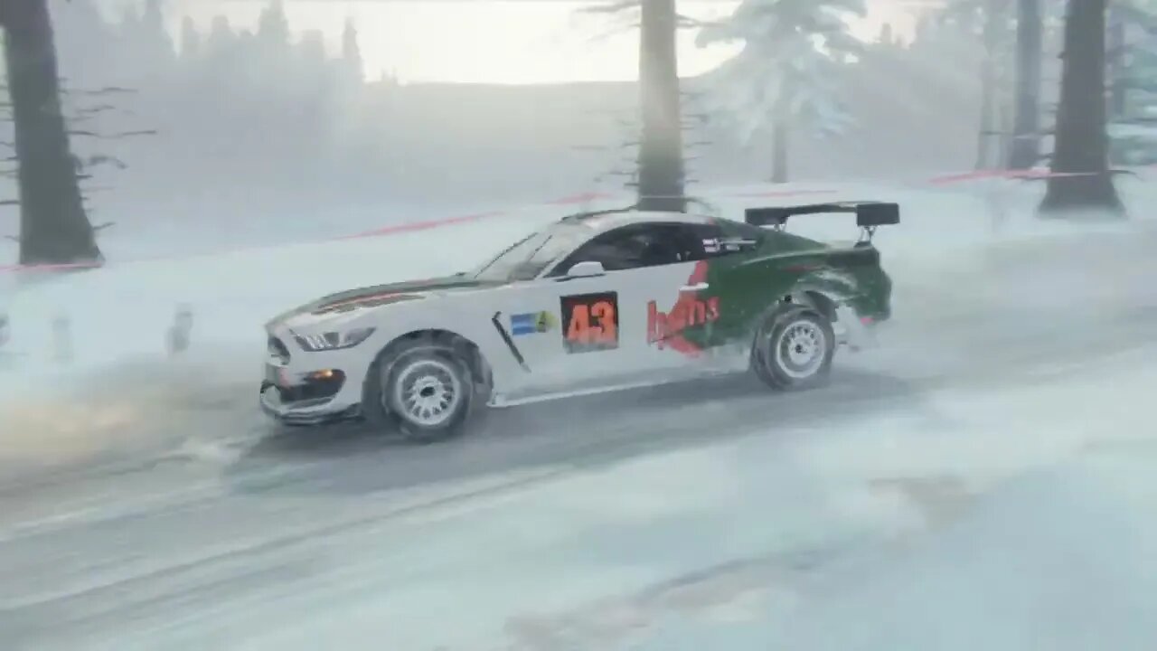 DiRT Rally 2 - Replay - Ford Mustang GT4 at Stor-jangen Sprint Reverse