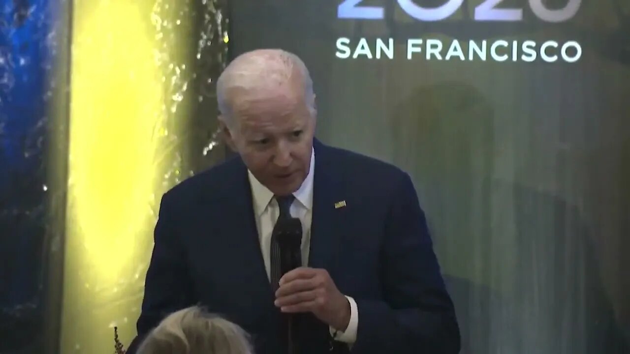 After Reading His Toast, Biden Takes Fake Sip Of Wine And Wishes Asian Leaders "Bon Appetit"