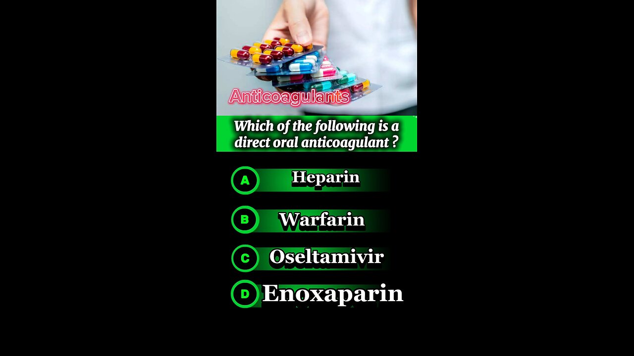 Anticoagulants medication #medicine #drugs #pharmacology #pharmacologyexam #health #medication