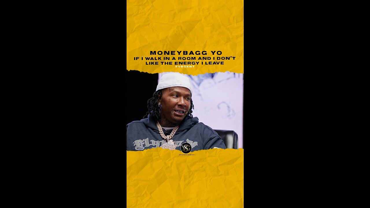 #moneybaggyo If I walk in a room and I don’t like the energy I leave. 🎥 @complex