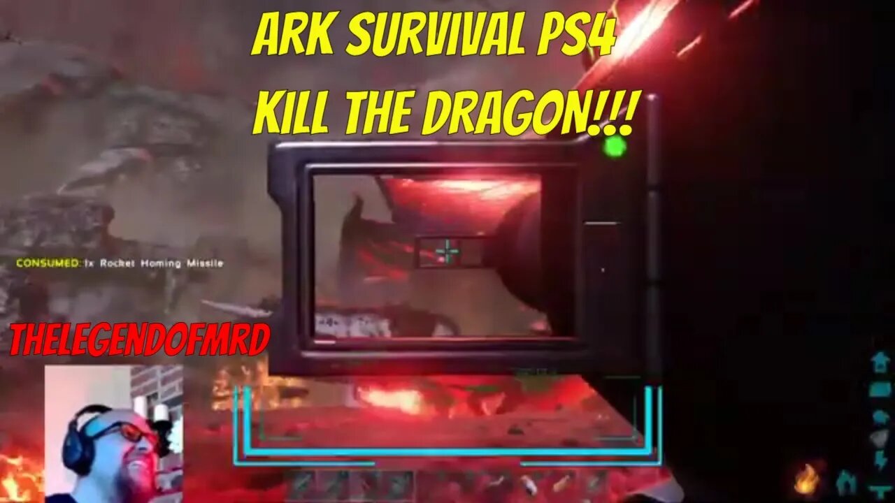 Ark Survival PS4 - Carnivore Island/Kill the Dragon!!! - TheLegendOfMrD