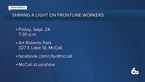 McCall shining a light on frontline workers