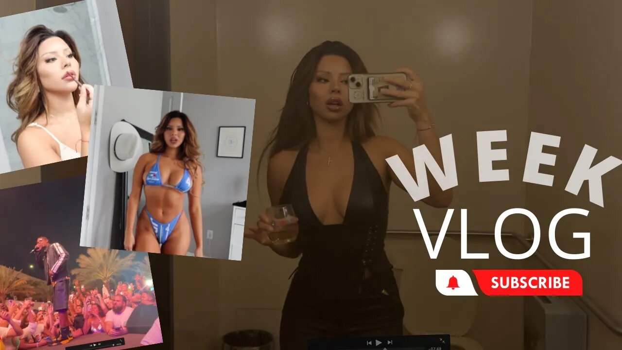 WEEK VLOG | TRYING LYSMOSKI LASER AT HOME, TRAVIS SCOTT SHOW, NEW BIKINIS | TIANA MUSARRA