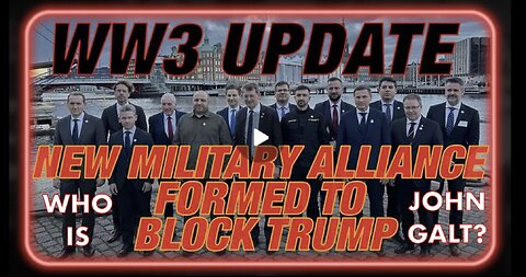 ALEX JONES W/ Breaking World War 3 Update: New Military Alliance Formed 2 Block POTUS Trump's Plan