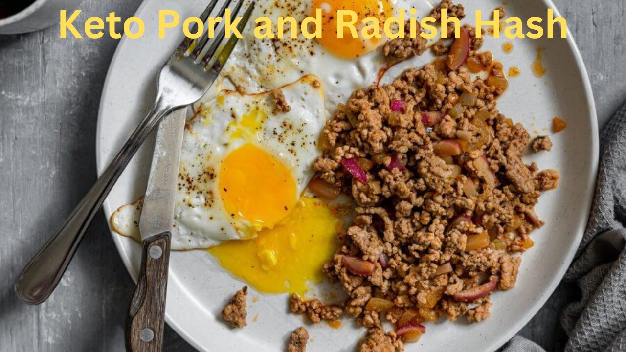 How To Make Keto Pork and Radish Hash