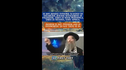 In 1897 Atheist Zionist founder wanted to establish Jewish state in Uganda.