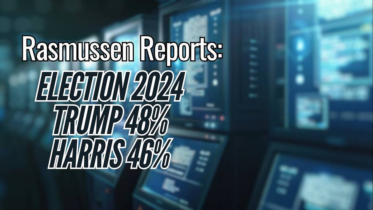 Rasmussen Reports Gives Latest Polling Data With One Week Til The Election