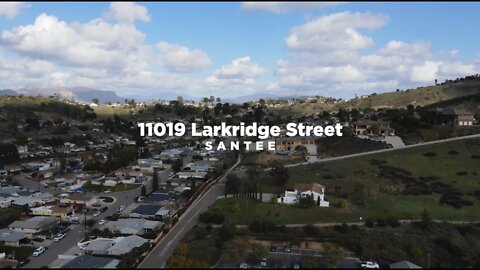 11019 Larkridge Street in Santee!