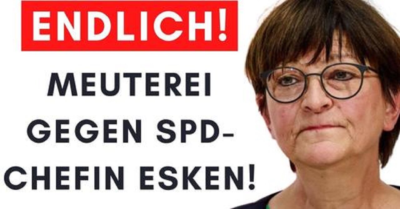 Eigener SPD-Verband will Esken aus Bundestag werfen!