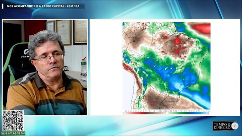 Chuva chega com frente fria ao Sul mas não será suficiente. Temperaturas vão oscilar