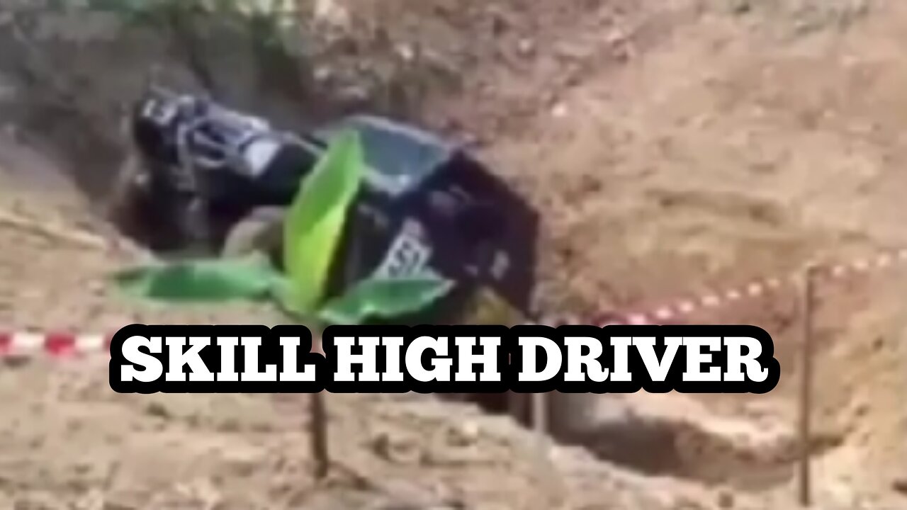 Skill Takes The Car Out of a Deep Pit