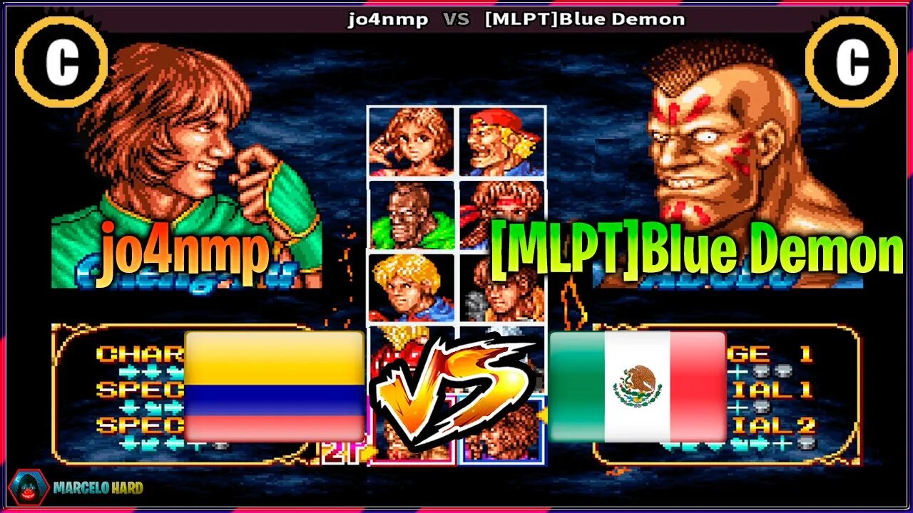 Double Dragon (jo4nmp Vs. [MLPT]Blue Demon) [Colombia Vs. Mexico]