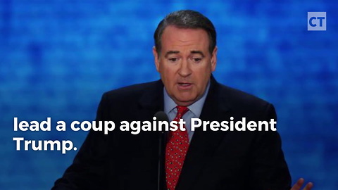 Huckabee Said FBI Coup Intended Against Trump