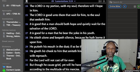 Lamentations Chapter 3 Verse 22 Through 39