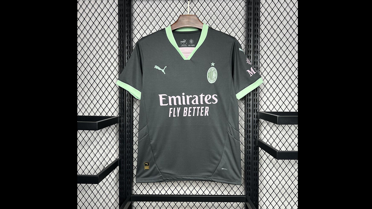 👉🏻⚽️ 2024/25 AC Milan Third Away Adult Kit