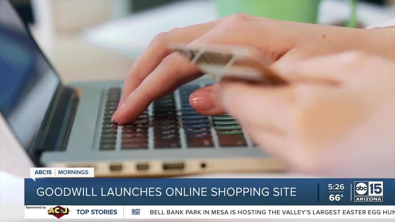 Goodwill online shopping site now active