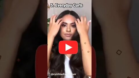 Stunning Different Types Of Curls You Must Try #shorts #curlyhair #hairstyle