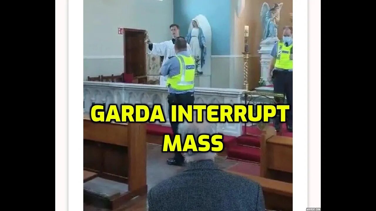 GARDA STOP MASS IN ATHLONE - GARDA TRENDS ON TWITTER - UFC 261 - NINJA KNIGHT