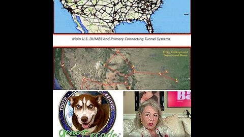 DUMBS and UNDERGROUND - THE INVISIBLE WAR - Roseanne Barr with Gene Decode!