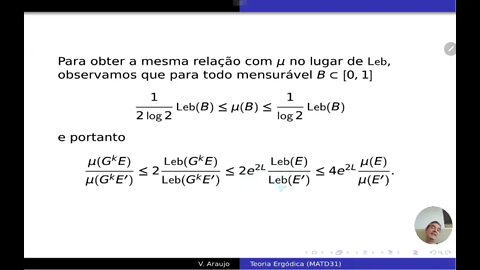 Teoria Ergódica: Ergodicidade da medida de Gauss para a transformação de Gauss.