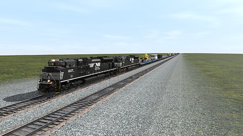 Carnival! Chasing NS 047 in Trainz Plus!