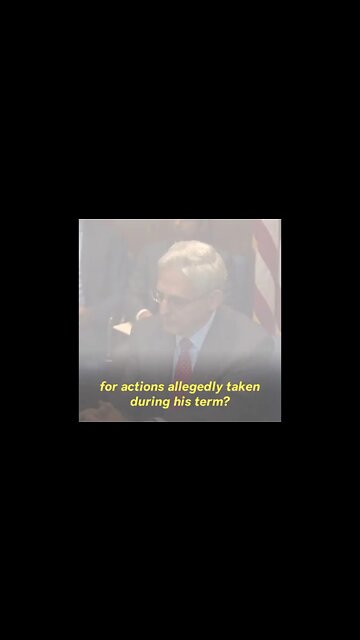 Attorney General Merrick Garland said “no one is above the law” when it comes to charges