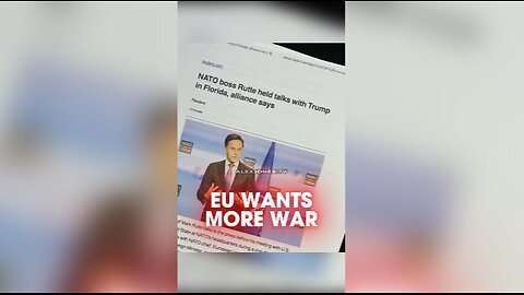 Alex Jones: Psychotic Europeans Leaders Promise To Stop Trump's Ukraine-Russia Peace Plan - 11/23/24