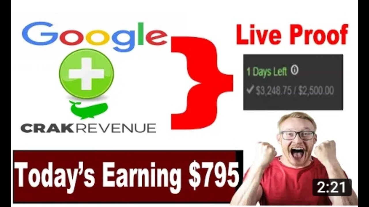 Make money at home with crack revenue using your phone