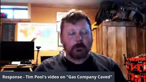 Response to Tim Pool, Gas Company Caved