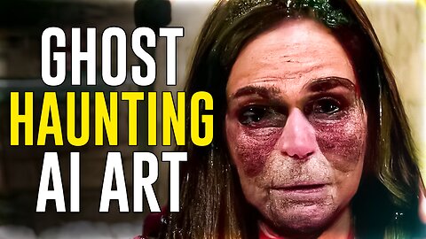 The Terrifying Ghost Woman Haunting AI Art