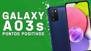 Galaxy A03s - Pontos Positivos que você PRECISA SABER!