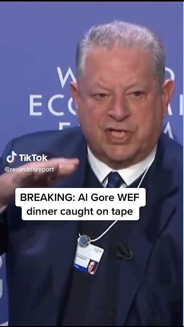 Al Gore - WEF 2023 ... private dinner conversation
