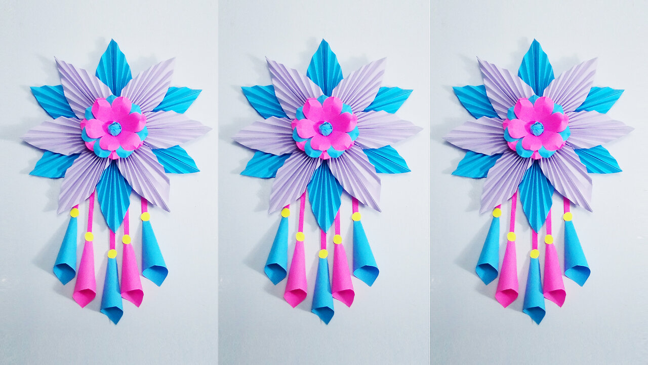 Beautiful Paper Wall Decor Ideas, Easy and Quick Paper Wall Hanging Ideas