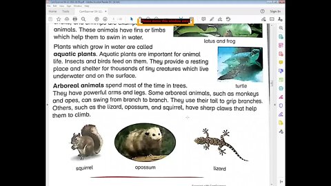 Science Class 4 14 April 2021