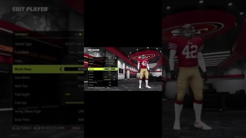 How To Create Ronnie Lott Madden 23 #shorts