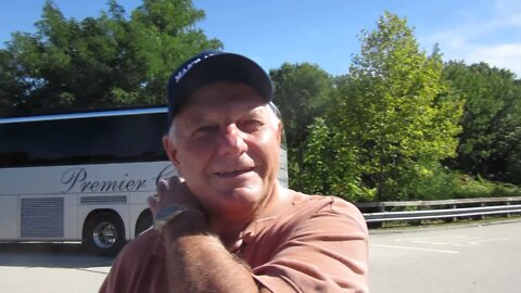 Joseph at the trump rally Bedford NH